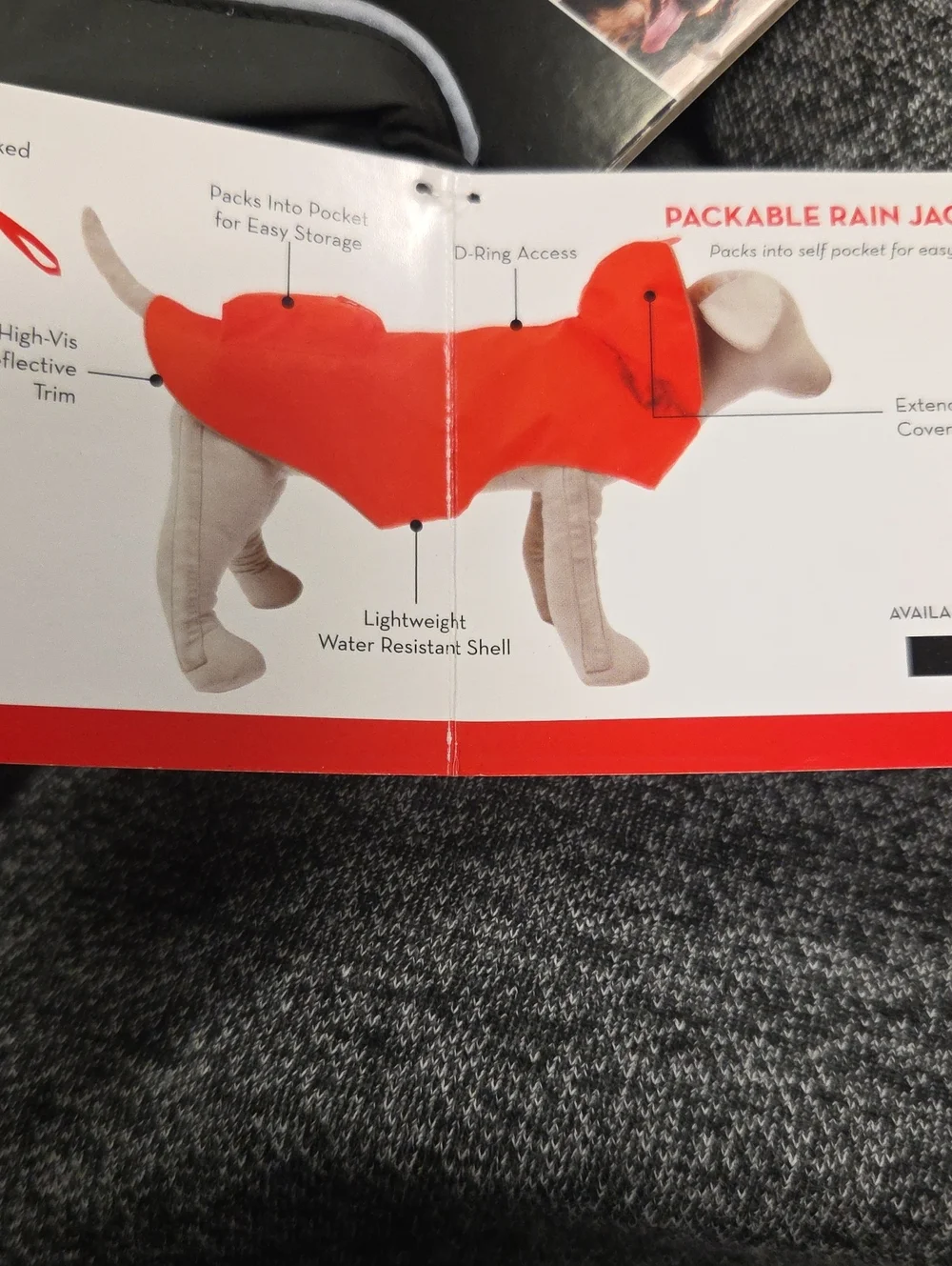 KONG Packable Rain Jacket with Self-Pack Feature